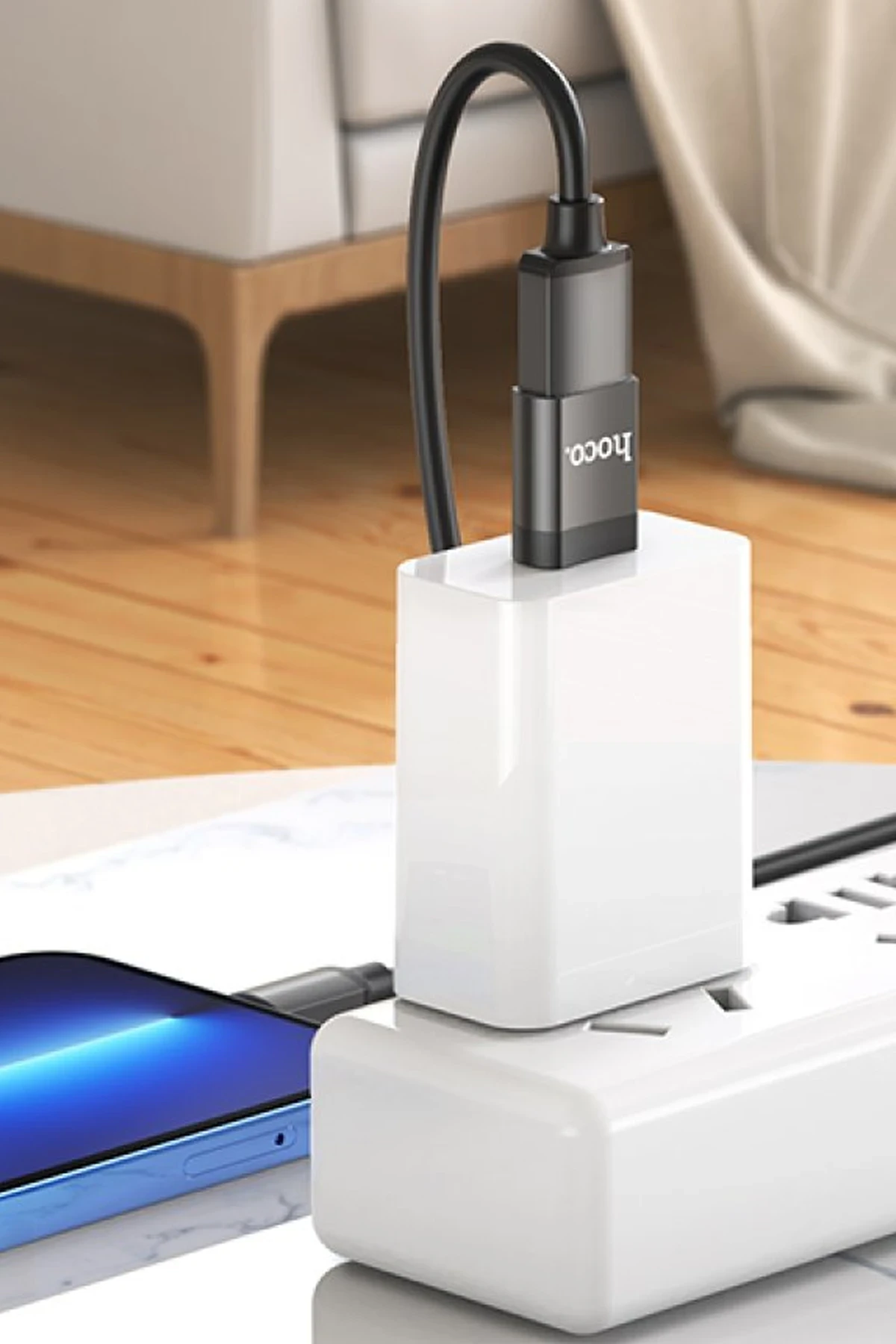 Hoco. UA17 Tak Çalıştır Type-C to USB 3.0 Dönüştürücü