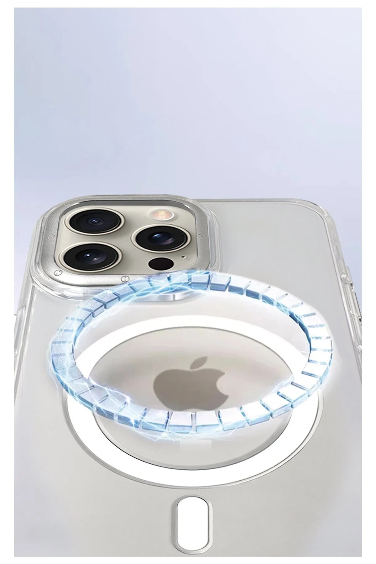 HDD iPhone 16 HBC-274 PC 2.0 Şeffaf Magsafe Kapak