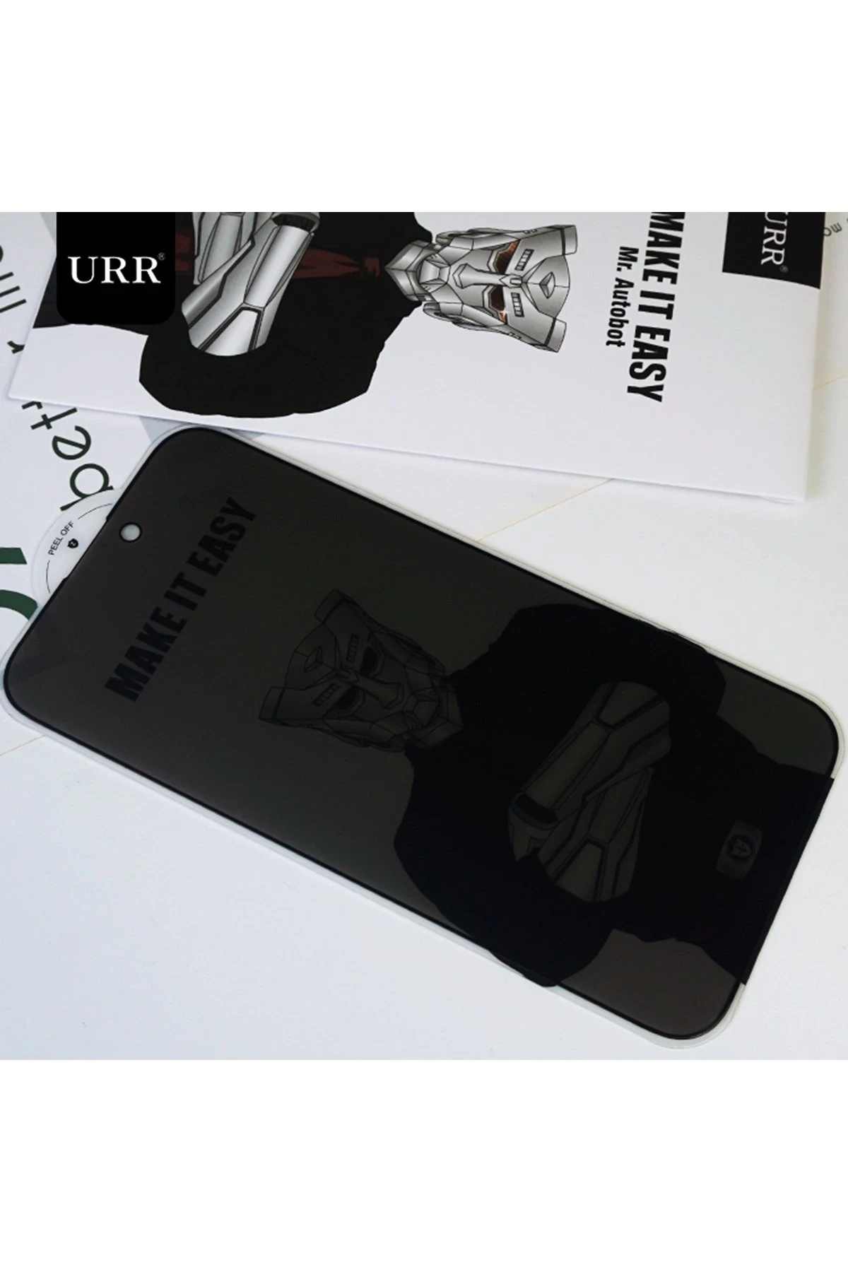 URR iPhone 15 Pro HD Privacy Cam Ekran Koruyucu