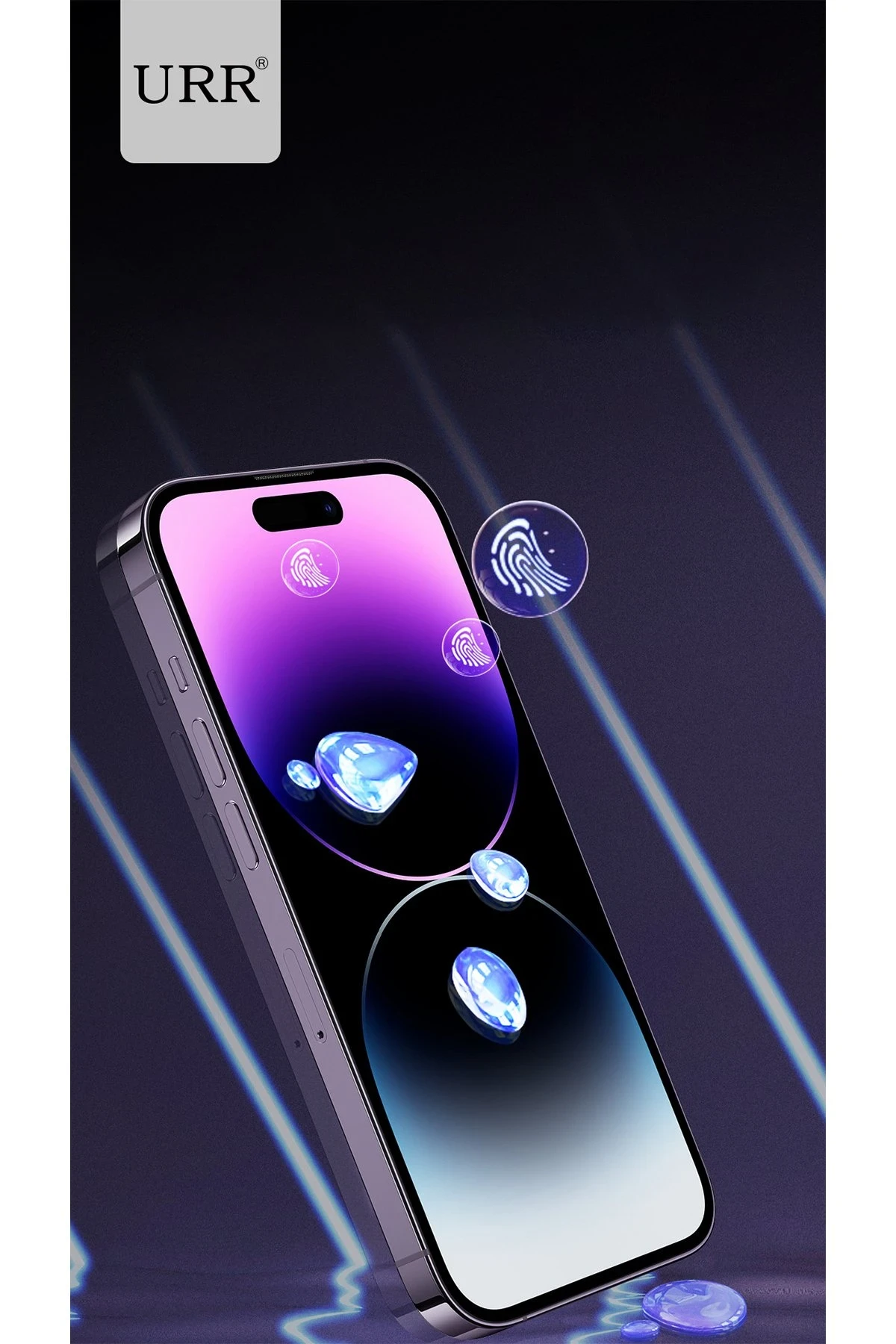 URR iPhone 13 Pro Max Lazer Antidust Cam Ekran Koruyucu