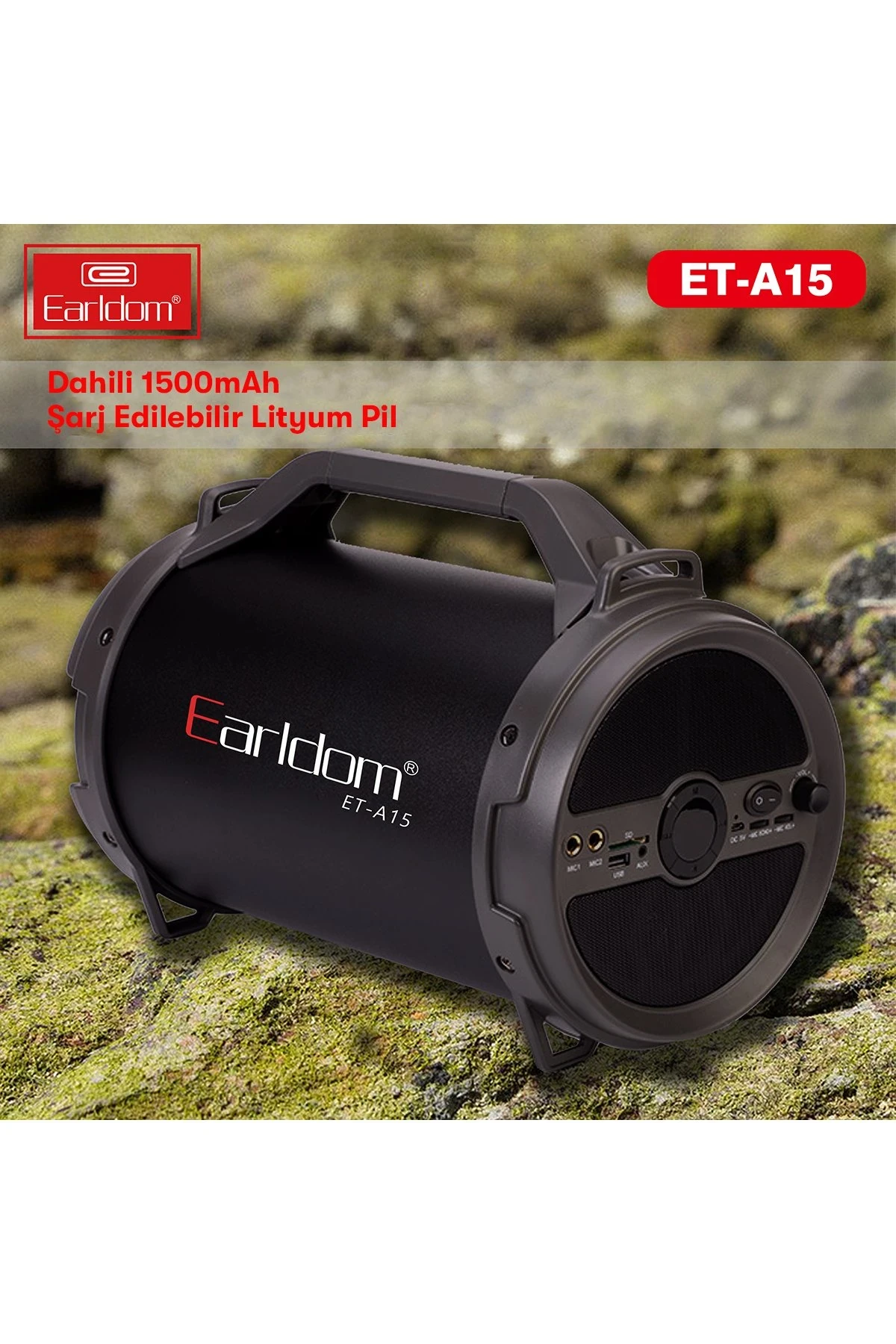 Earldom A15 Radyolu Bluetooth Kablosuz Hoparlör