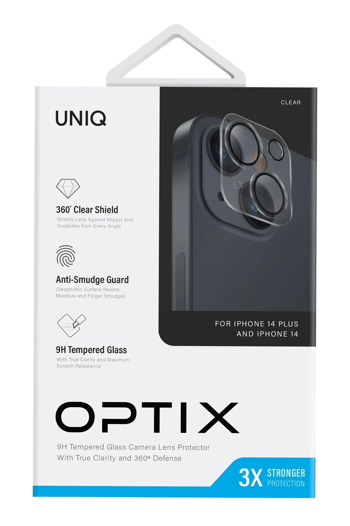 Uniq iPhone 14 Optix 360 Kamera Lens Koruma Cam