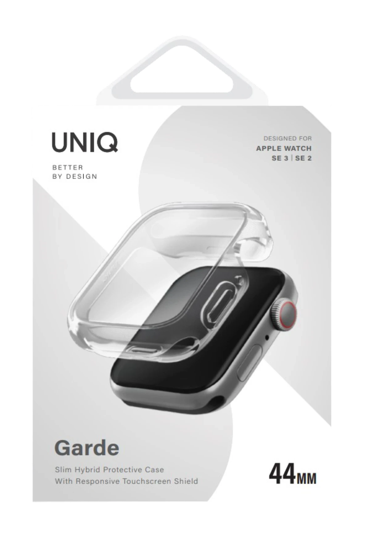 Uniq Apple Watch SE (3.Nesil) 44mm Garde Kasa Cam Ekran Koruyucu