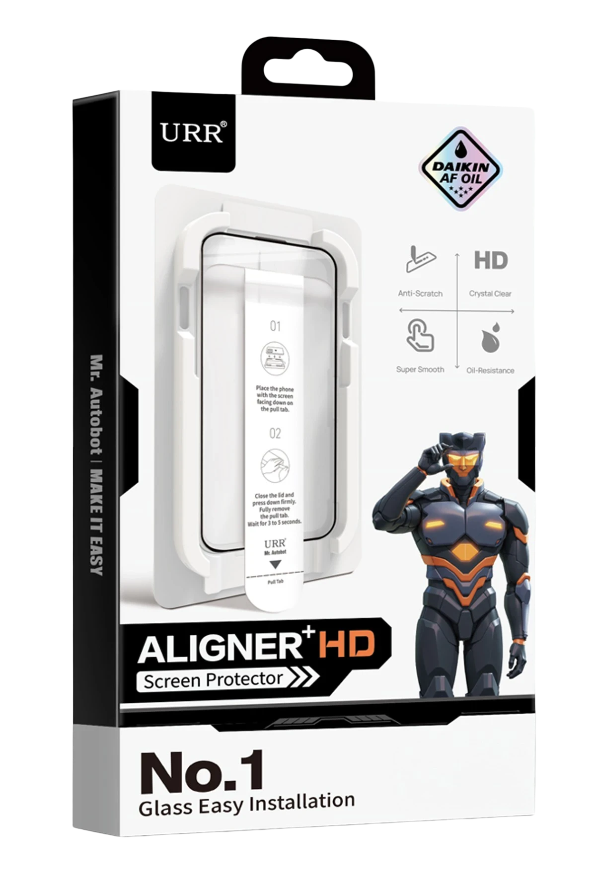 URR Apple iPhone 15 Pro Max Aligner+ HD Cam Ekran Koruyucu