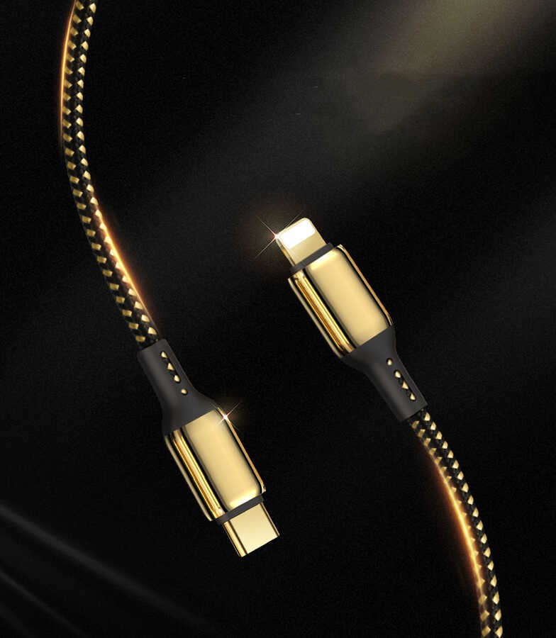 Wiwu Golden Series GD-103 Lightning To PD Data Kablo 2M