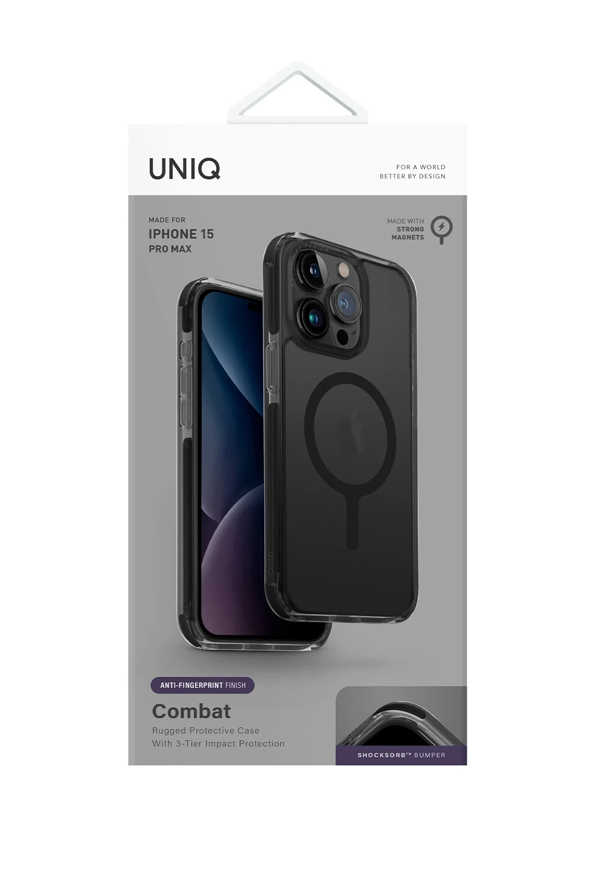 Uniq iPhone 15 Pro Max Combat Magsafe Kapak