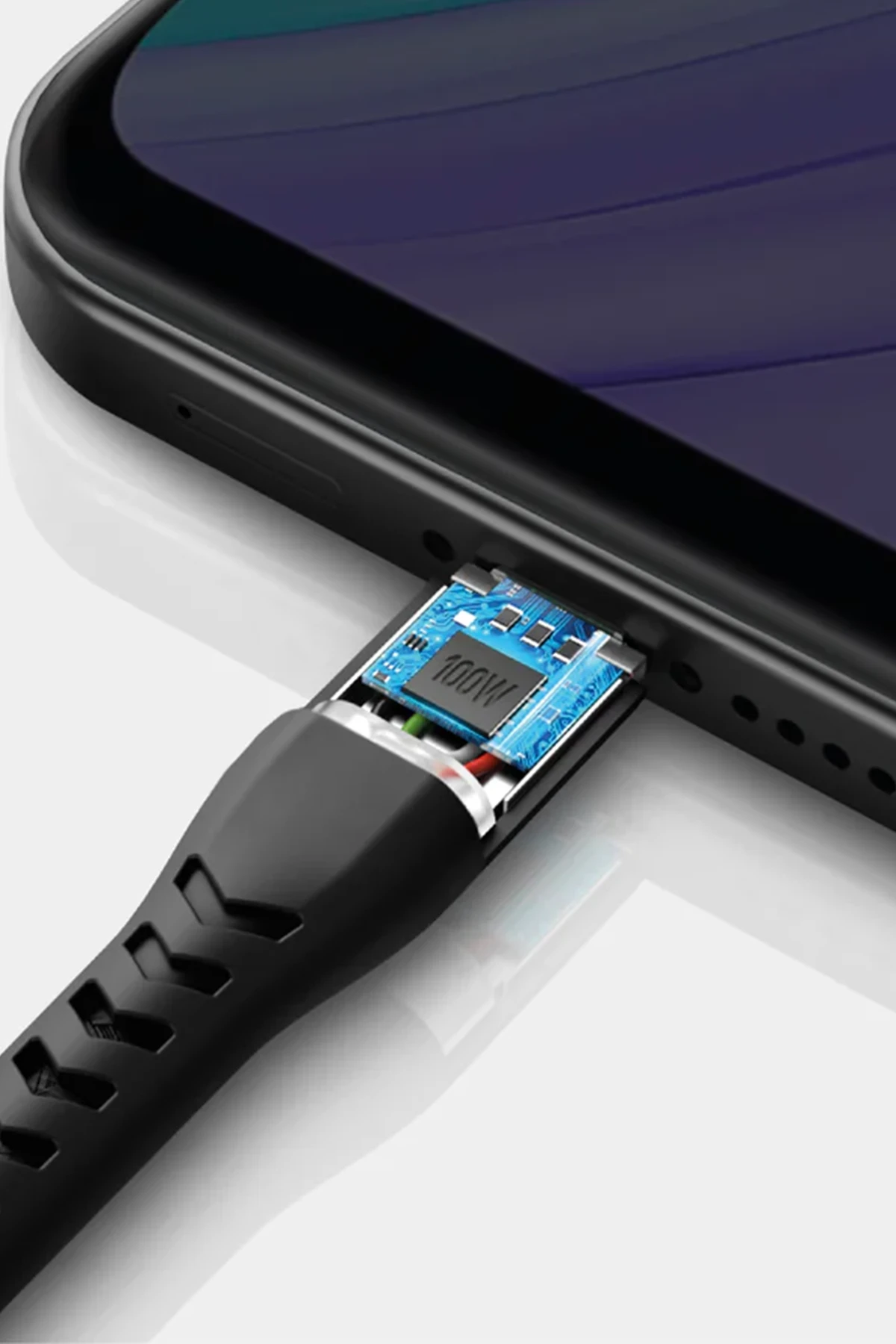 Energea NyloFlex USB 2.0 3M 3A USB to Type-C Hızlı Şarj Kablo