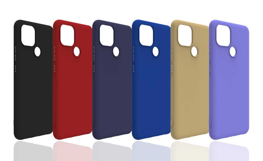 Oppo A15 Kılıf Zore Biye Silikon