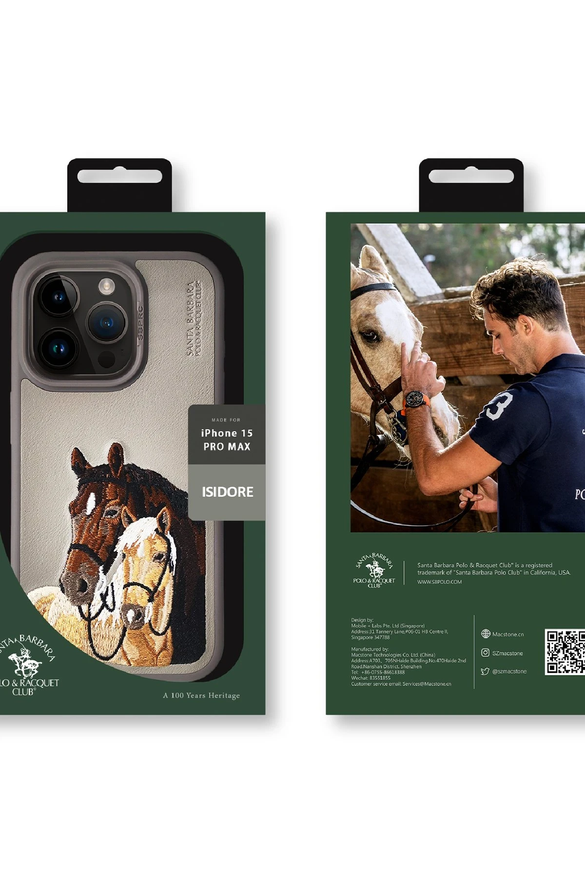 Santa Barbara Polo Racquet Club iPhone 15 Isidore Kapak