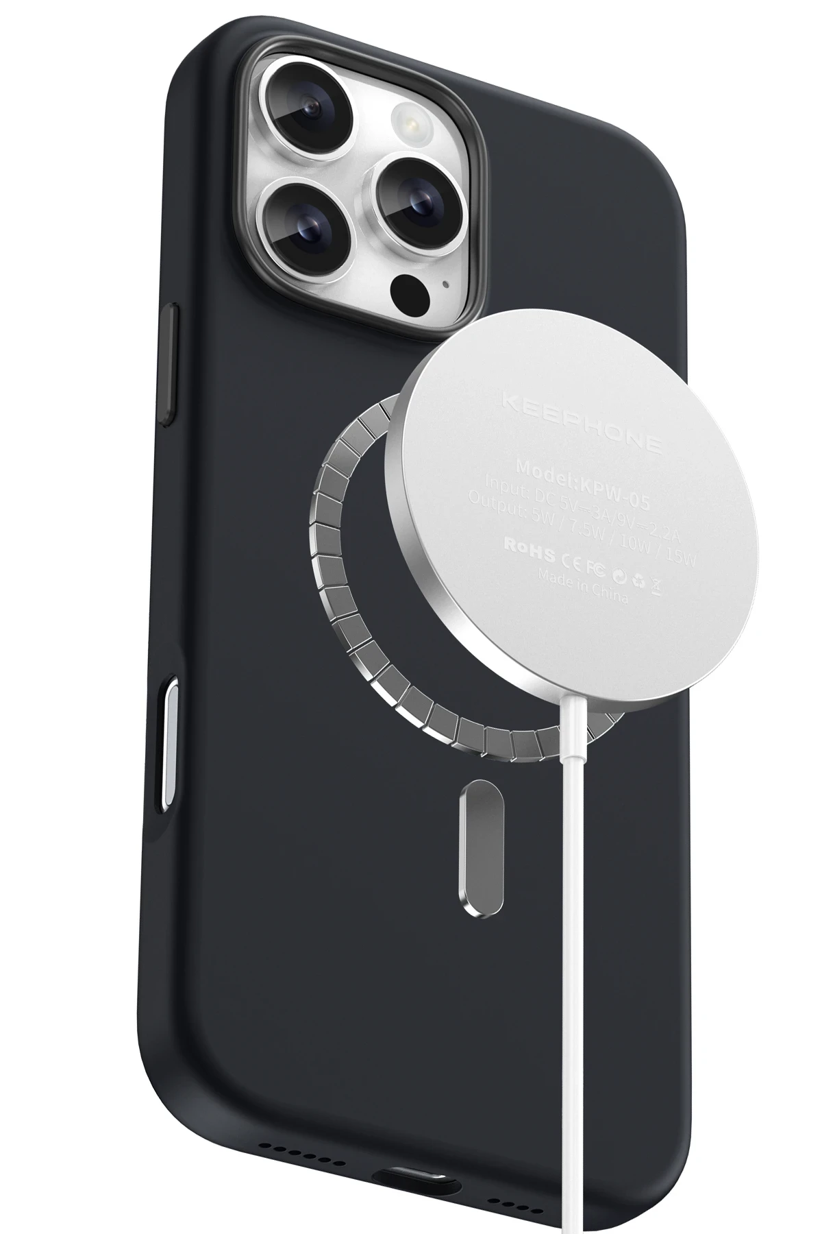 Keephone iPhone 16 Pro Rosana Silikon Kılıf