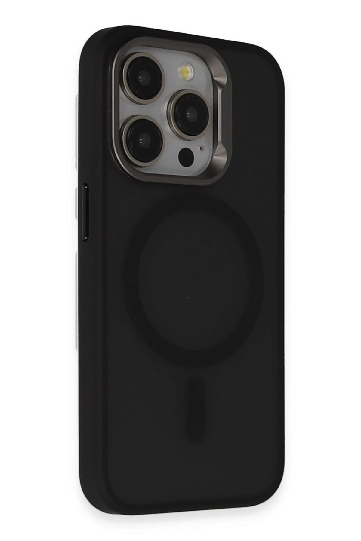 URR iPhone 15 Pro Max Metal Frame Matte Magsafe Kapak