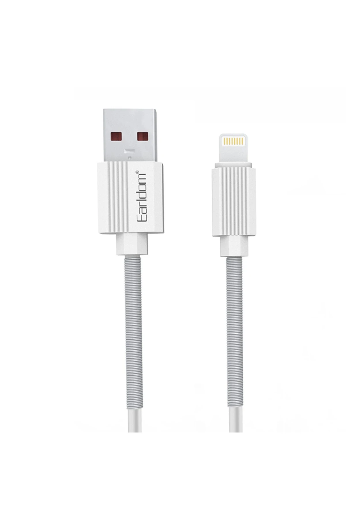 Earldom EC-137L 1M 3A Kırılmaya Dayanıklı Lightning Hızlı Şarj Kablosu