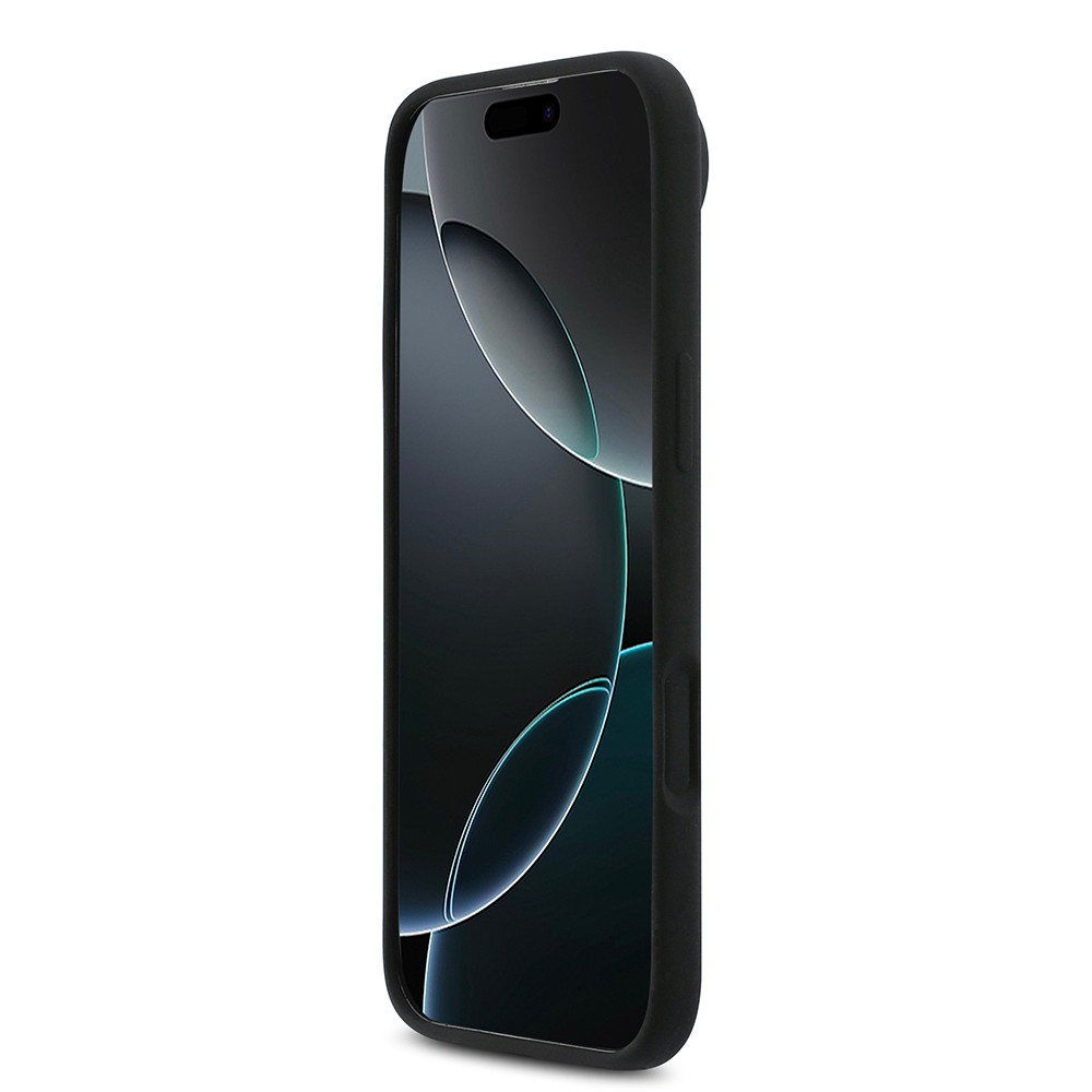 Apple iPhone 17 Air Kılıf DKNY Orjinal Lisanslı M-safe Şarj Özellikli Metal Logolu Silikon Kapak