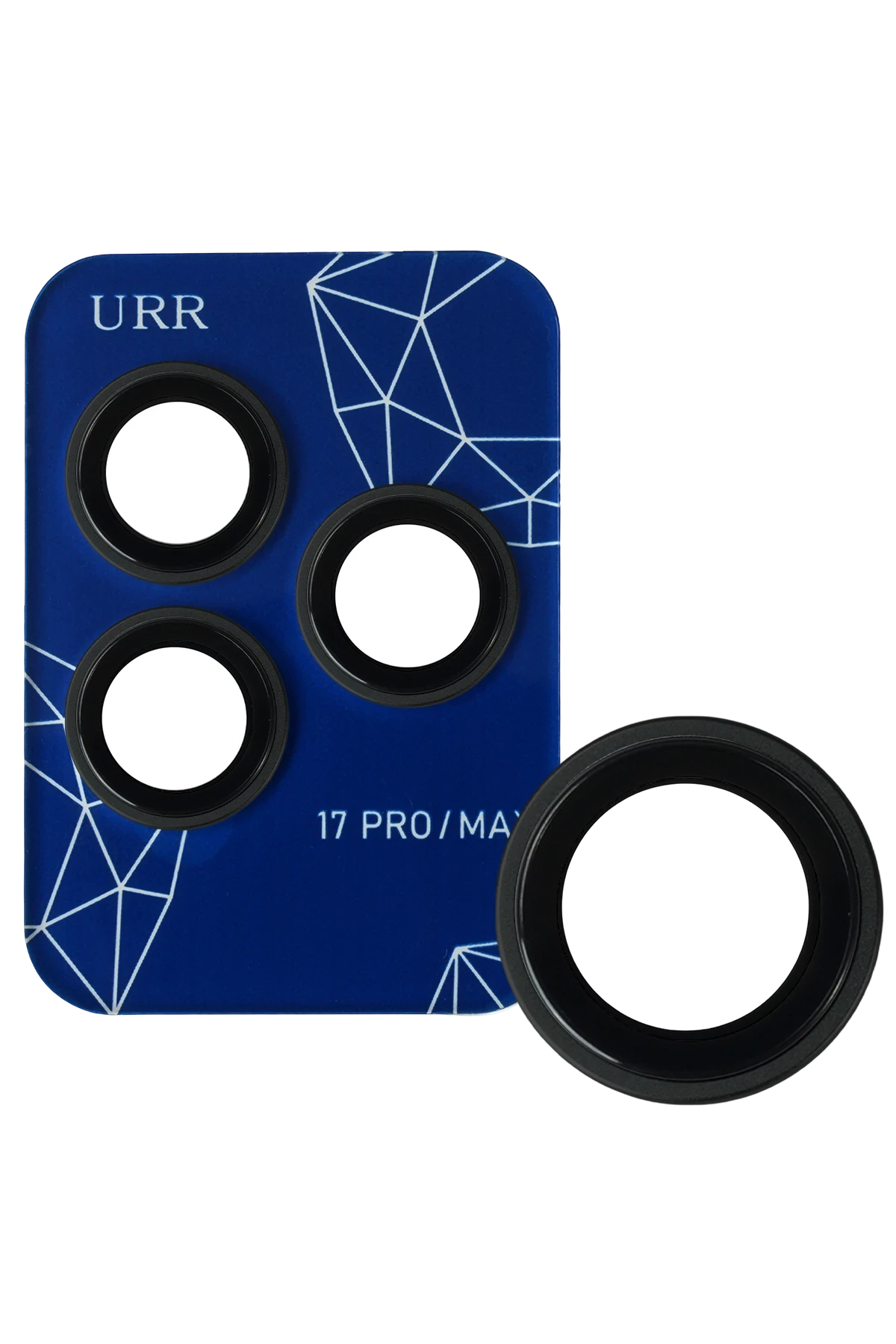 URR iPhone 17 Pro Max Sapphire PVDSS Kamera Lens Koruyucu