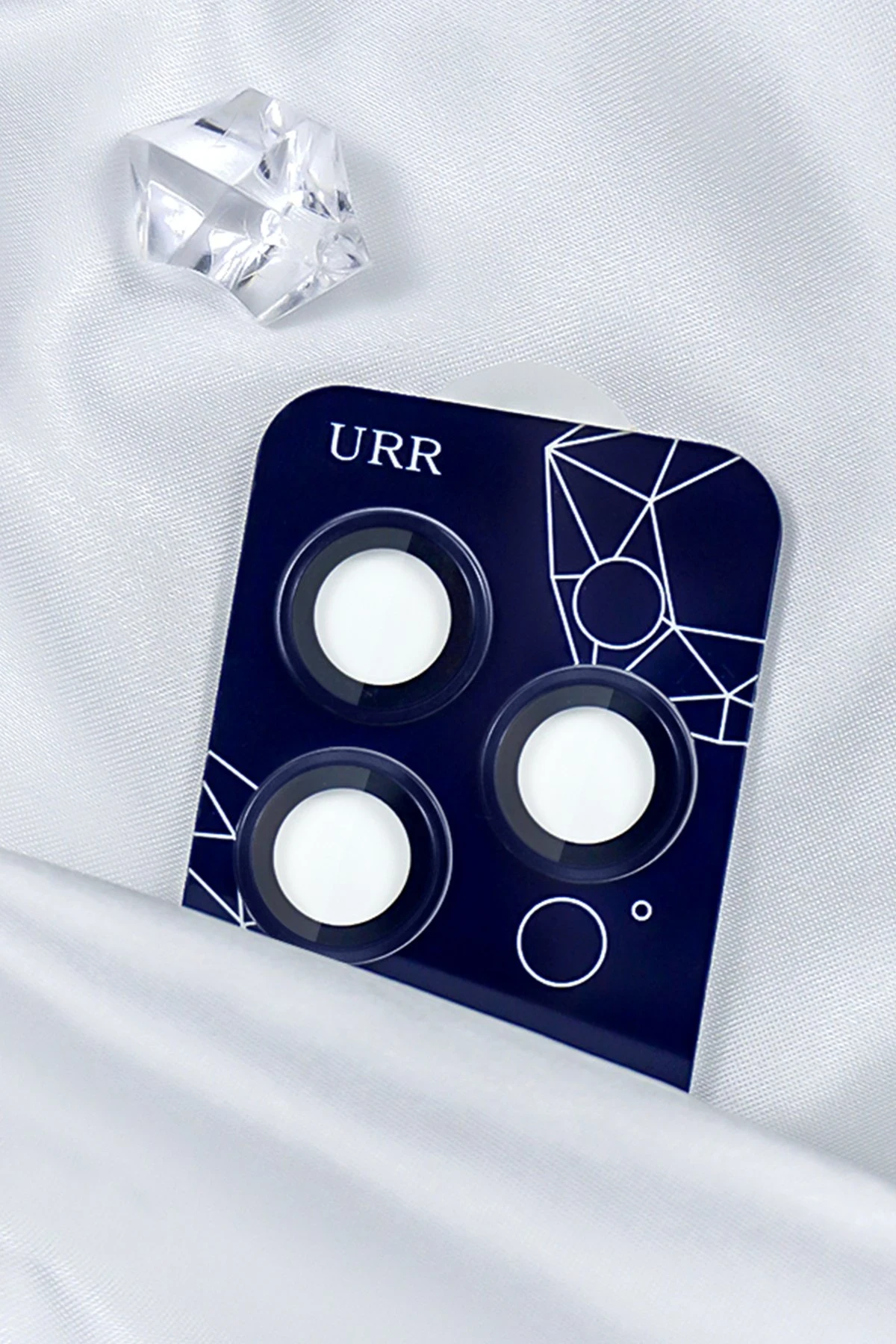 URR iPhone 15 Pro Max Sapphire PVDSS Kamera Lens Koruyucu
