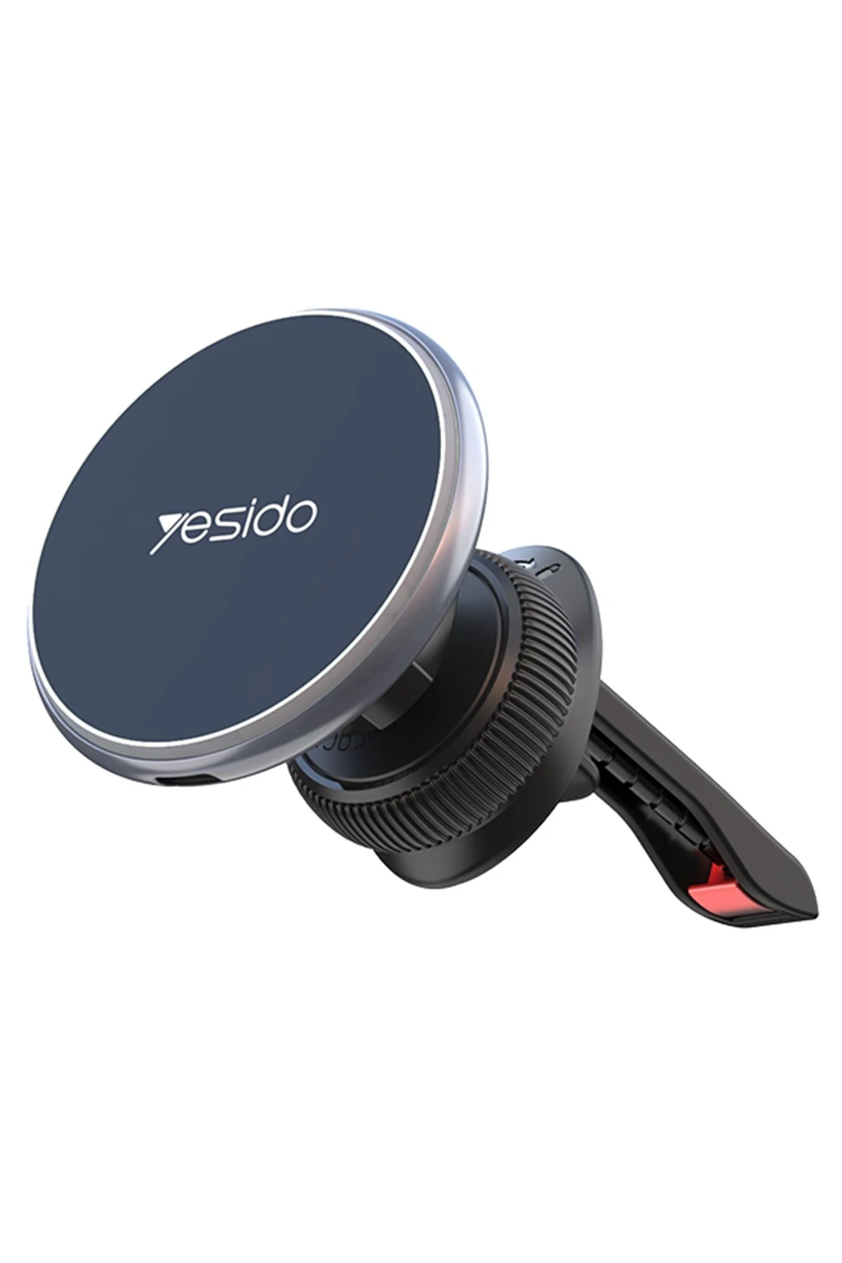 Yesido C132 15W Kablosuz Şarjlı Mıknatıslı Vantuzlu Ayarlanabilir Magsafe Araç Tutucu