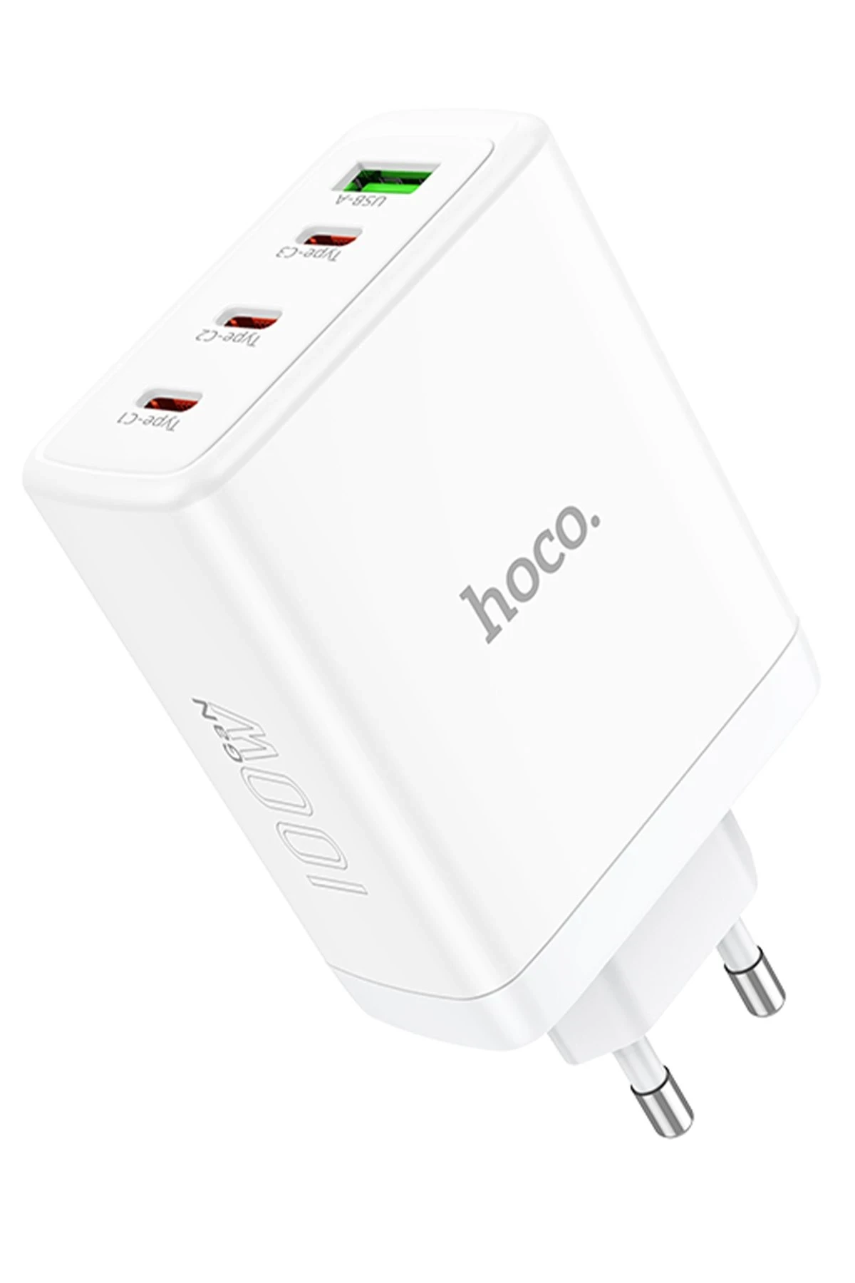 Hoco. N31 Leader PD 100W 3 Adet Type-C 1 Adet USB Şarj Aleti