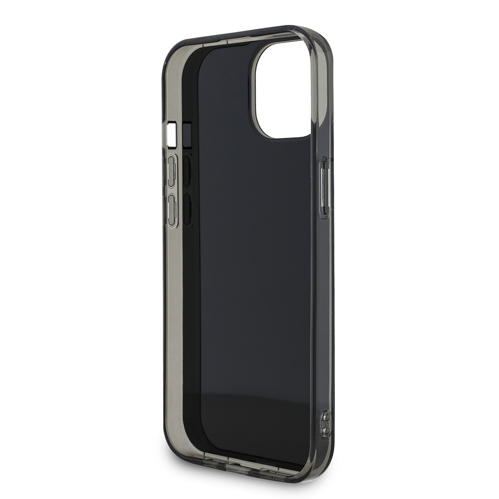 Apple iPhone 15 Kılıf Mercedes Benz Orjinal Lisanslı New Urban 3 IML Baskılı Paralel Çizgi Desenli Kapak