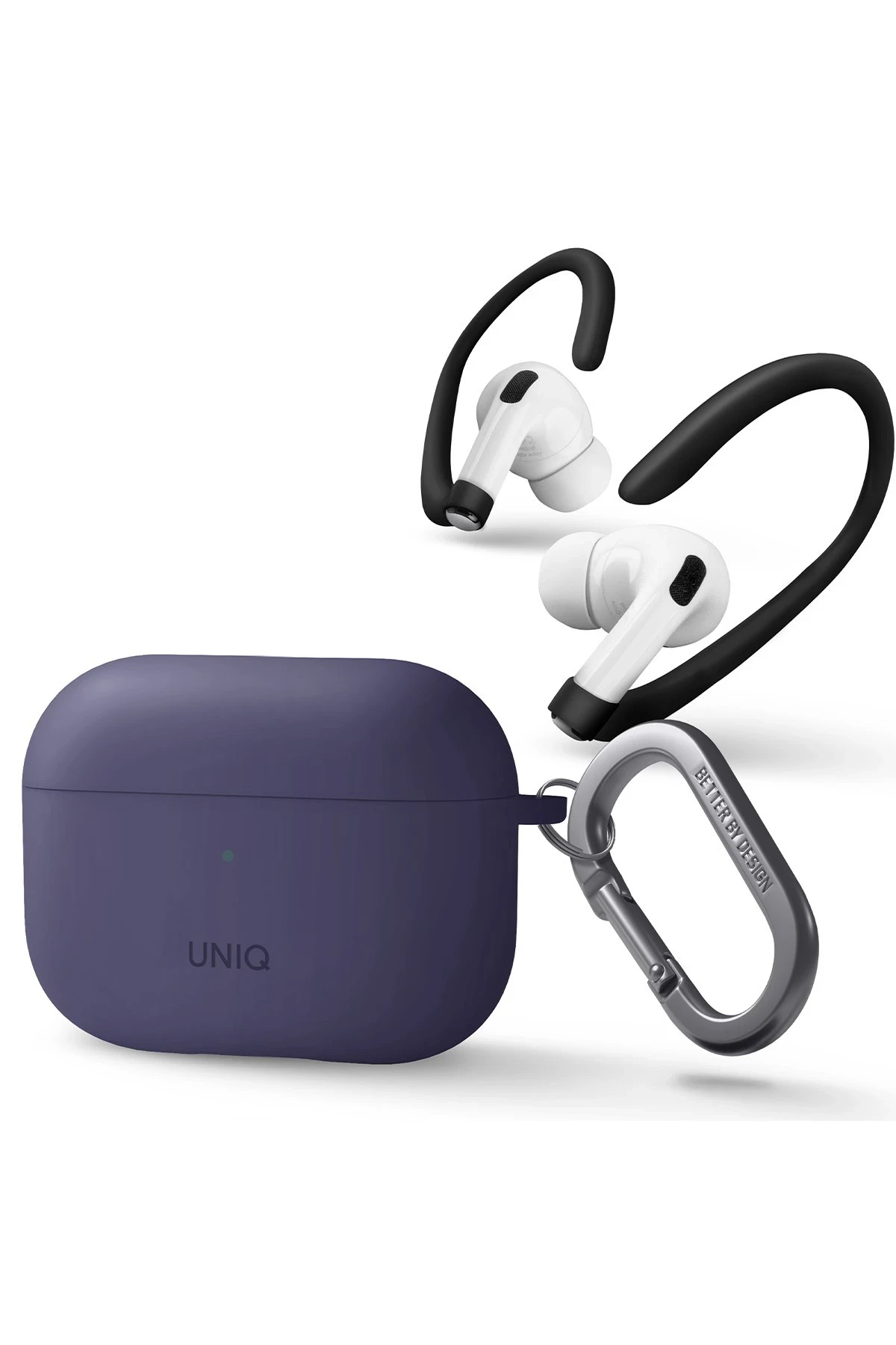 Uniq Airpods Pro 2 (2.nesil) Nexo Silikon Kılıf