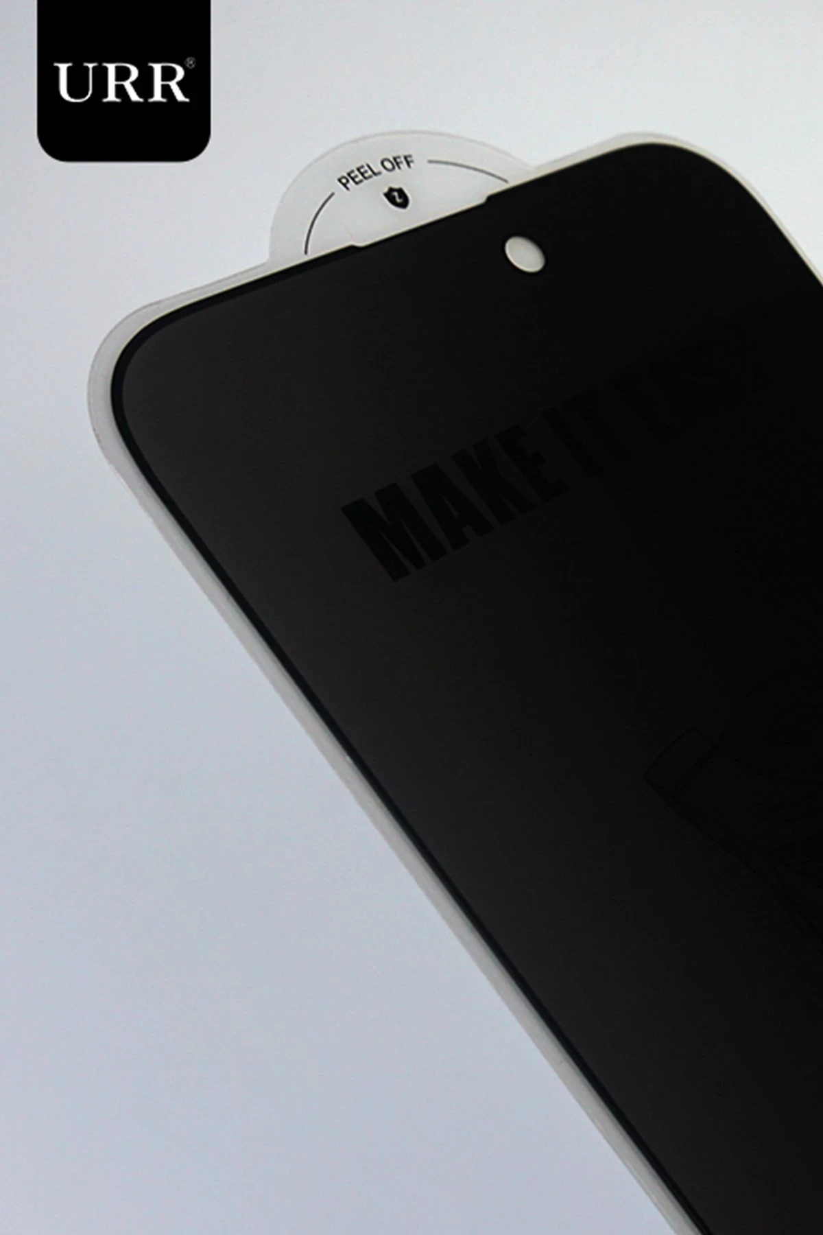URR iPhone 14 Pro Matte Privacy Cam Ekran Koruyucu