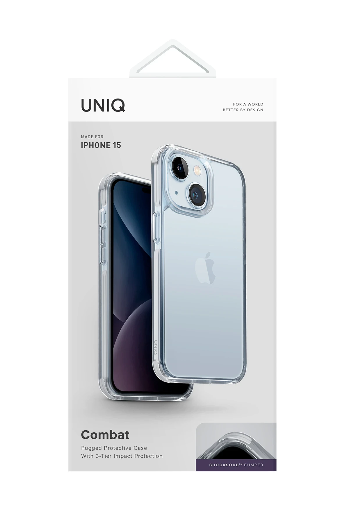 Uniq iPhone 15 Plus Combat Kapak