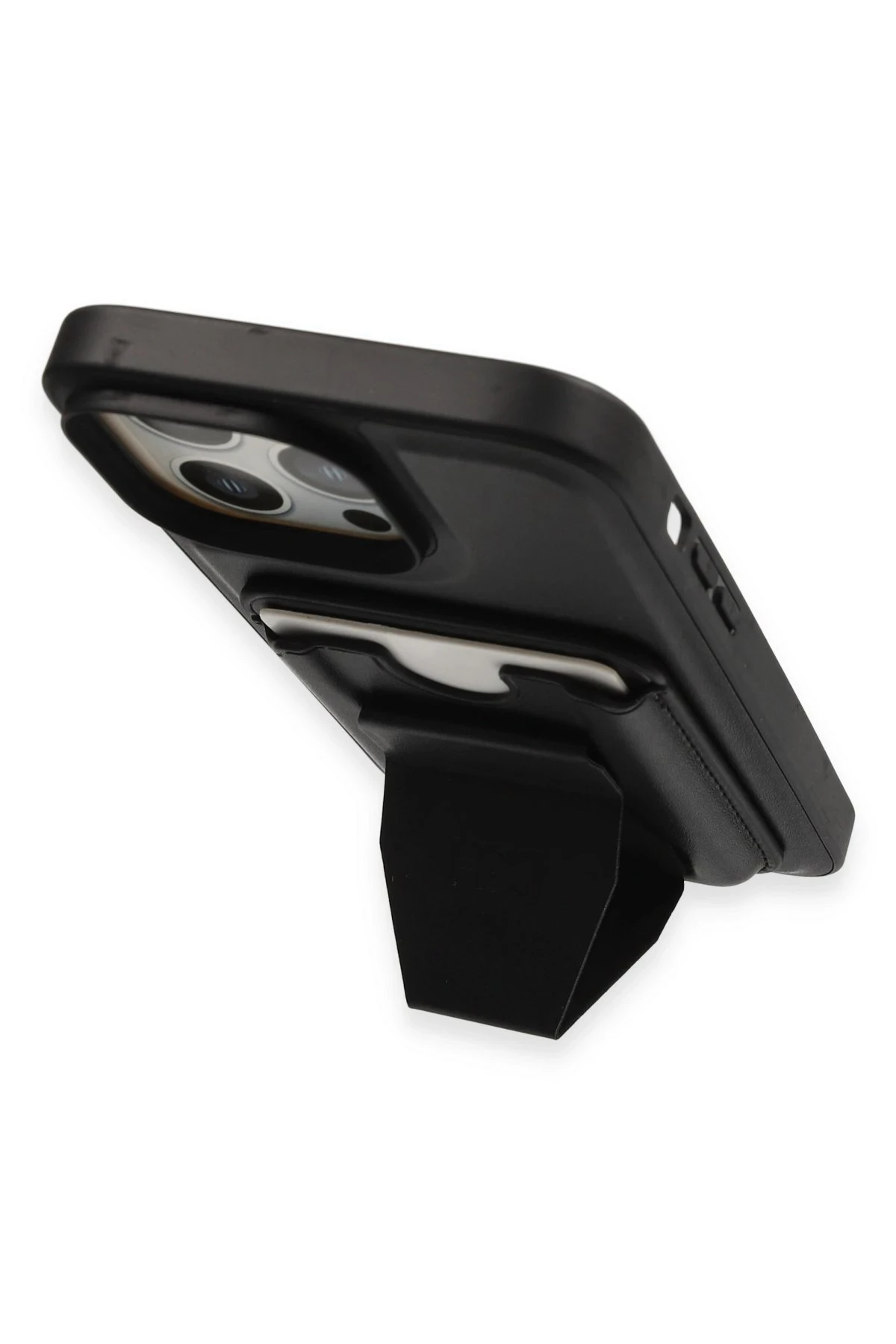 HDD iPhone 14 Pro Kılıf HD Deri Luxury Magnet Kartvizitli Kapak