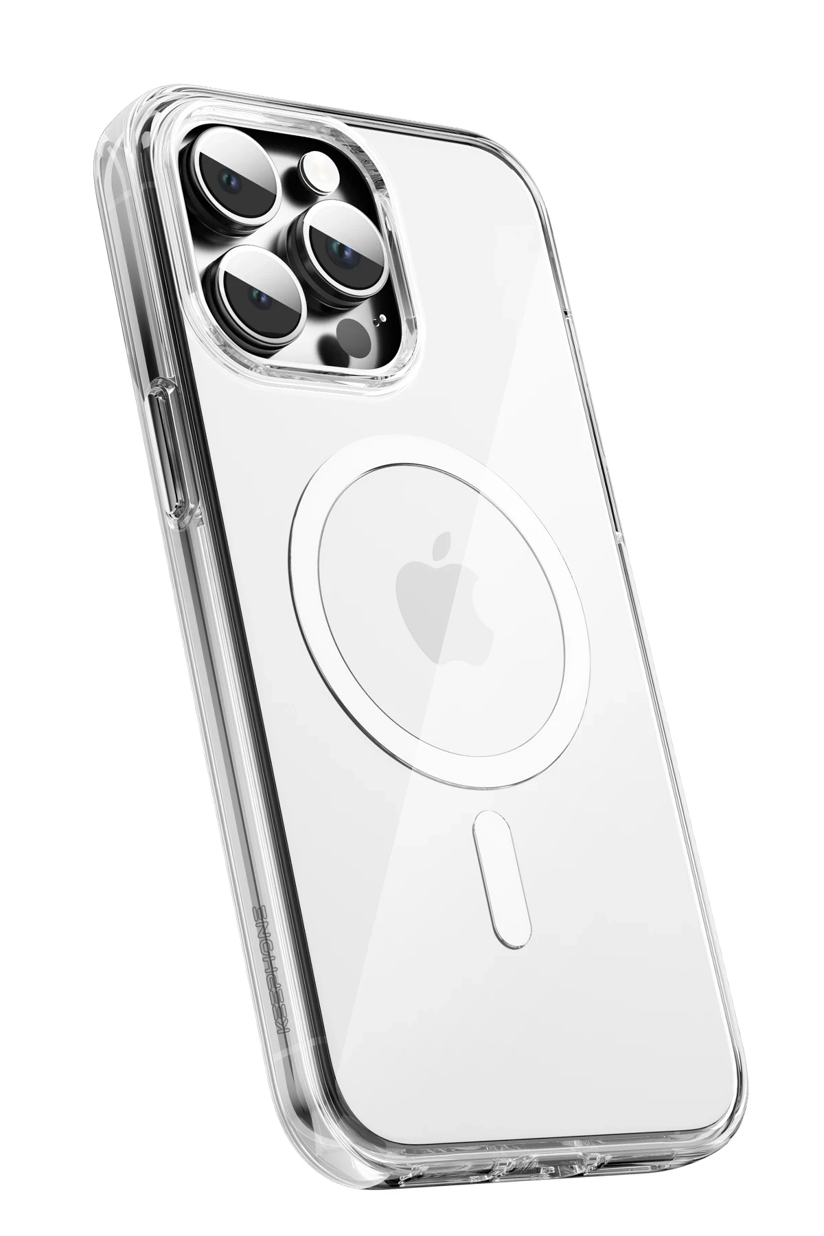 Keephone iPhone 15 Pro Non Yellow Şeffaf Magsafe Kılıf