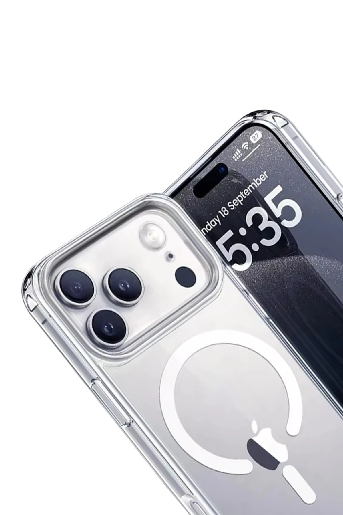 Yesido iPhone 17 Pro PC03 Ace Şeffaf Magsafe Kapak