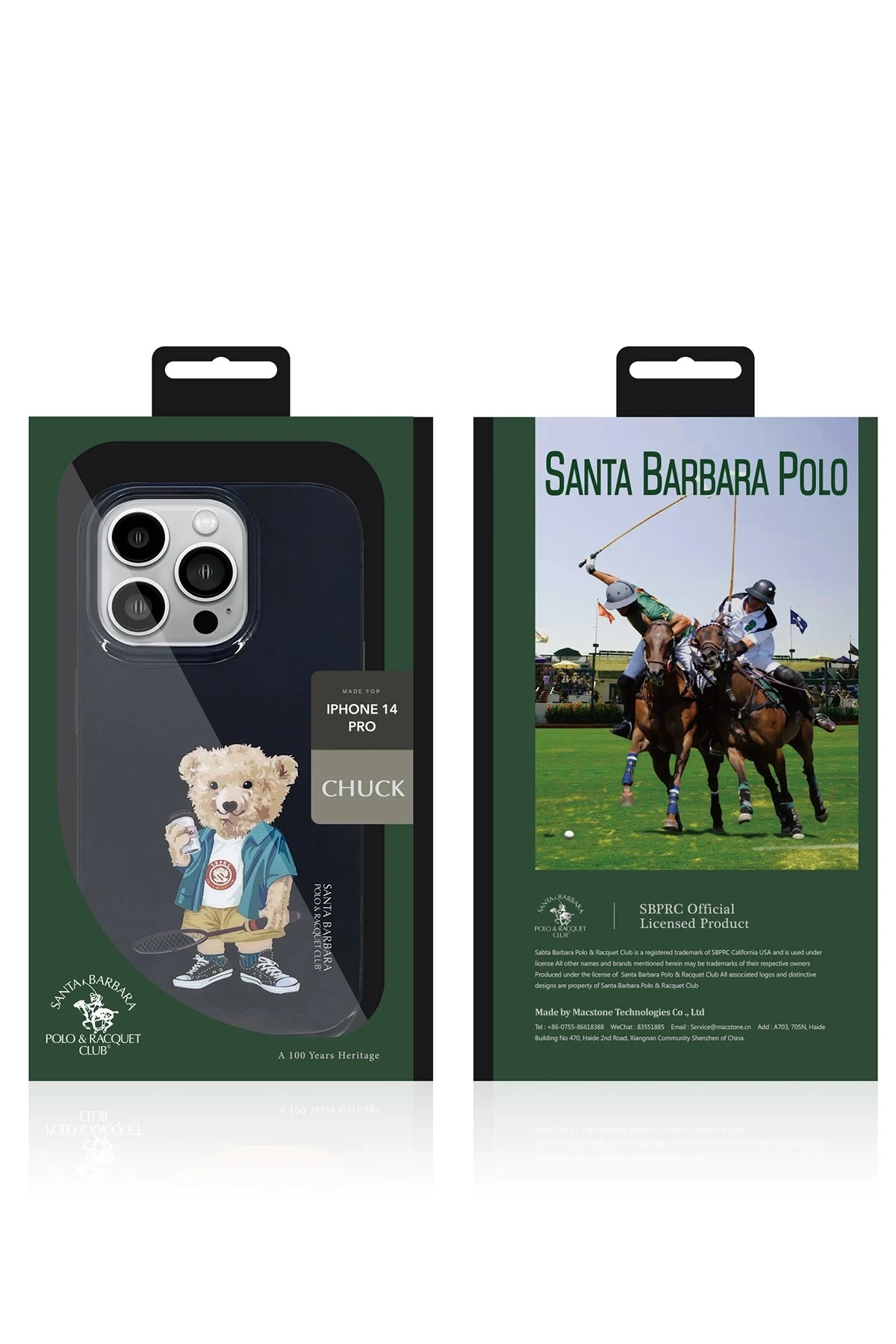 Santa Barbara Polo Racquet Club iPhone 14 Pro Chuck Kapak
