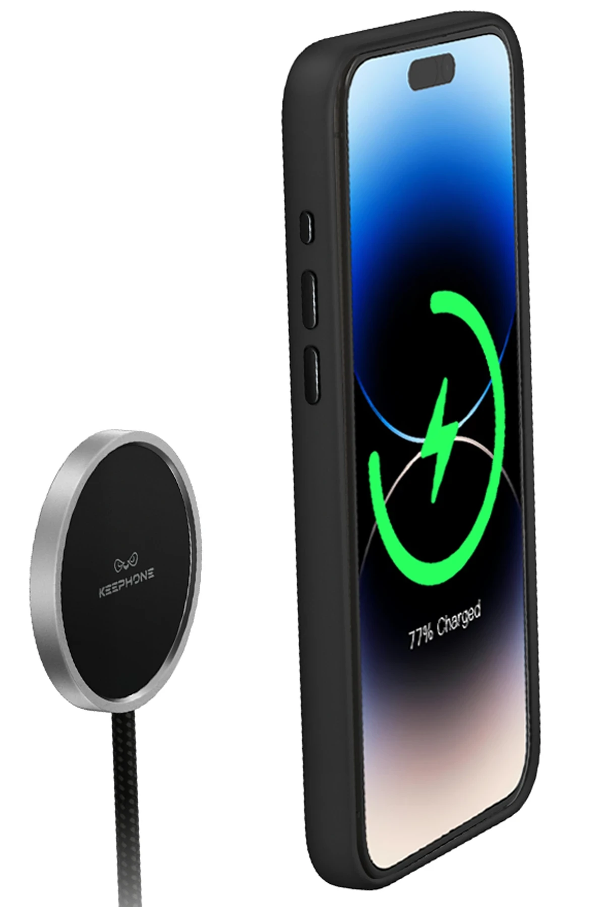 Keephone iPhone 15 Pro Max Rosana Silikon Kılıf