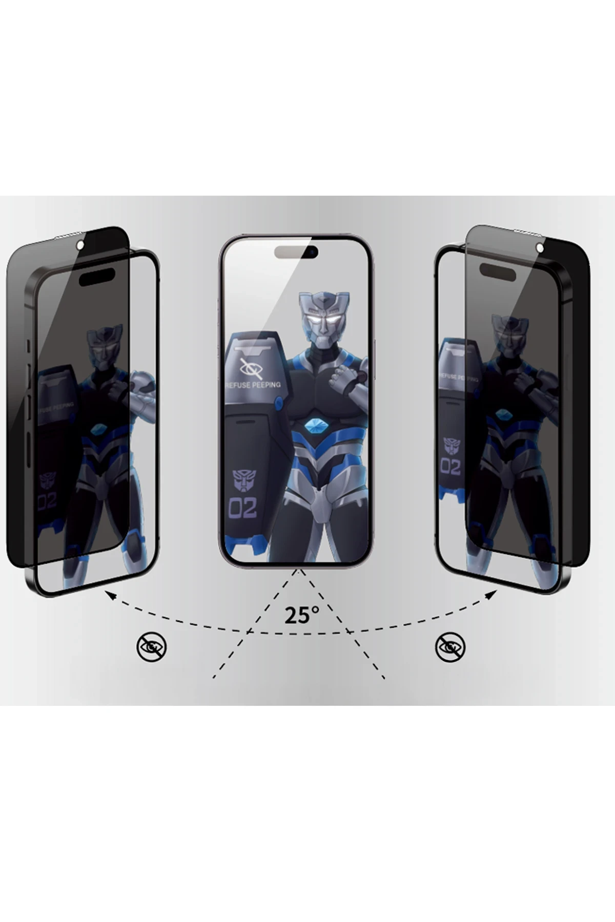 URR Apple iPhone 17 3D Anti Reflection AR Ultra Hayalet Cam Ekran Koruyucu