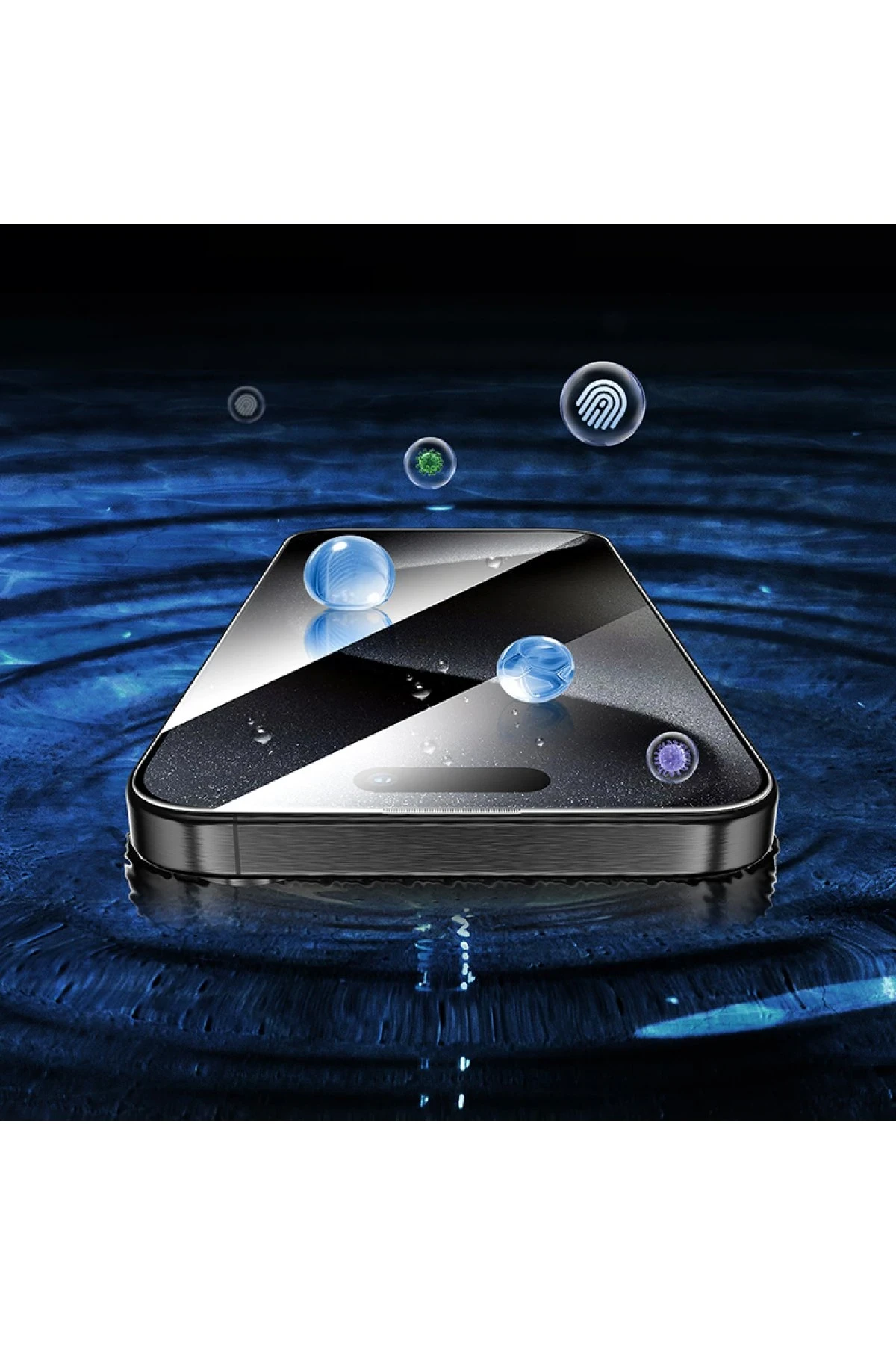Hoco. iPhone 16 Pro Max 3D Engraved HD Cam Ekran Koruyucu