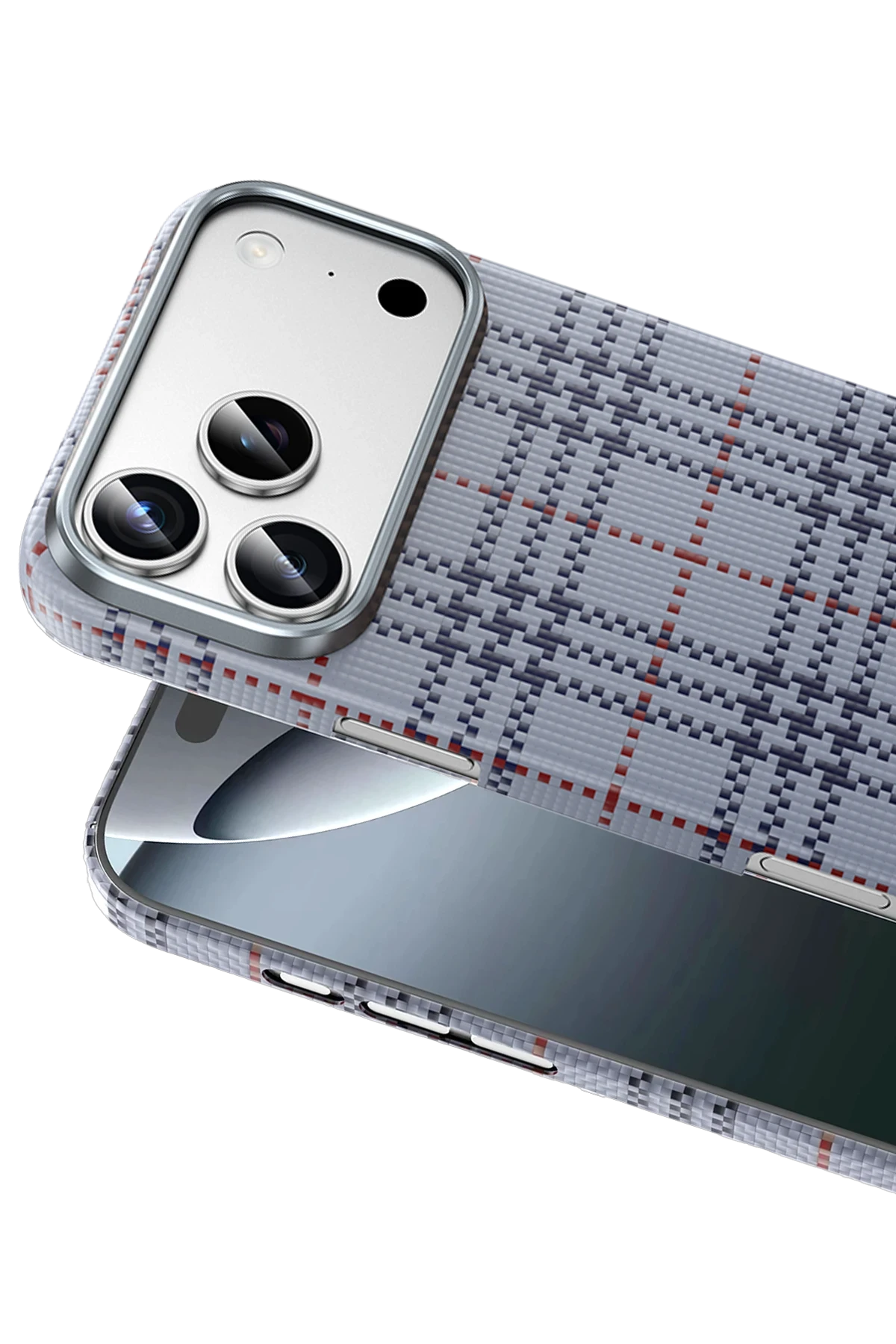 Keephone iPhone 17 Pro Scots Kevlar Magsafe Kılıf