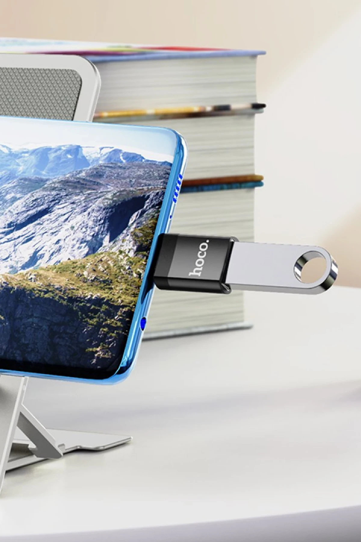 Hoco. UA17 Tak Çalıştır Type-C to USB 3.0 Dönüştürücü