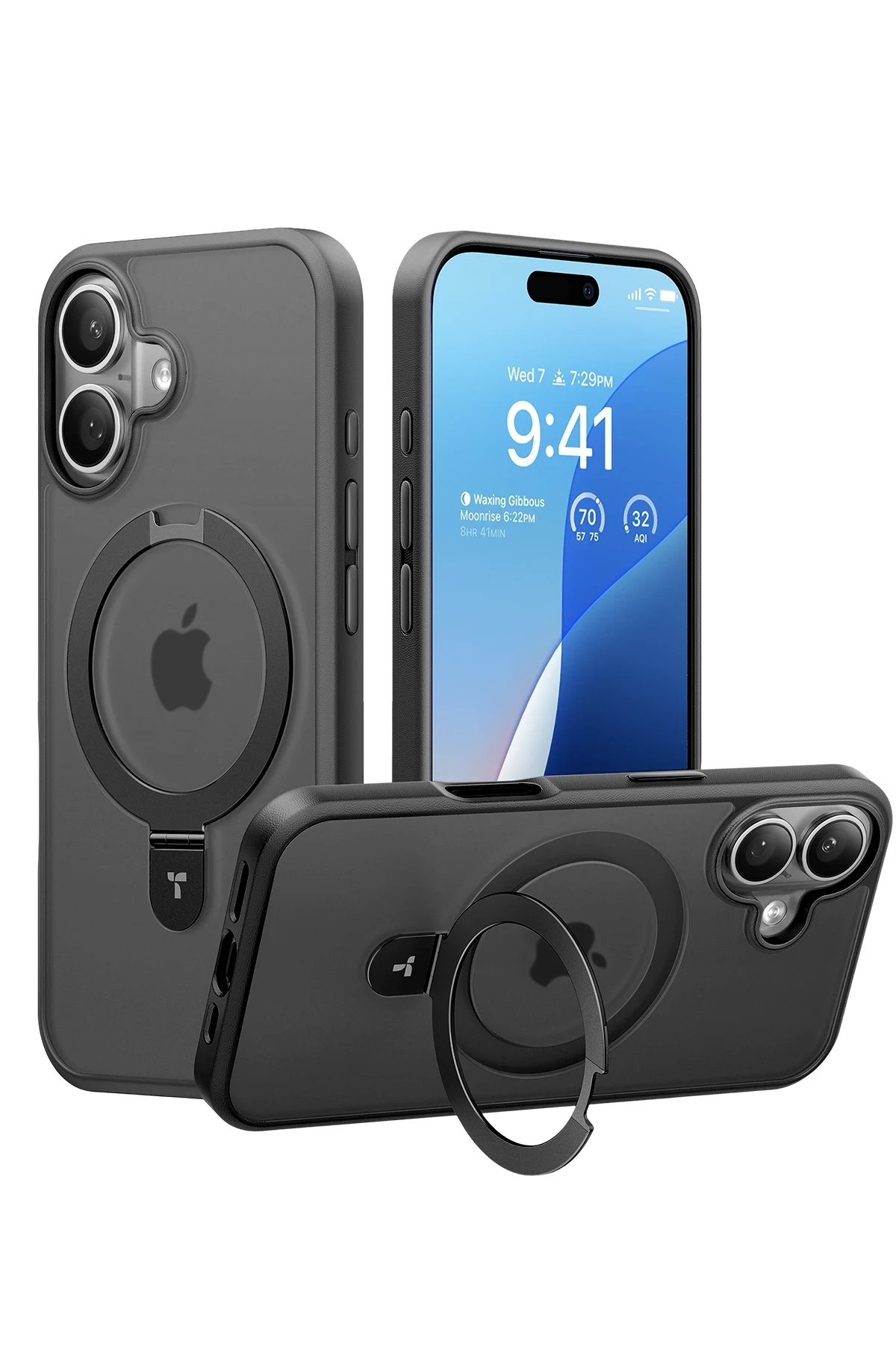 Torras Apple iPhone 16 O Stand Serisi Magsafe Kılıf