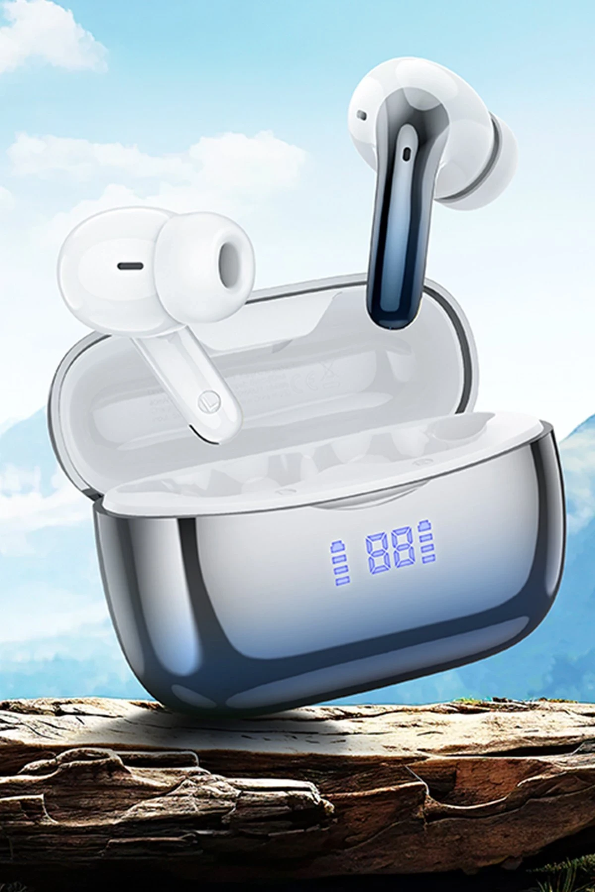 Hoco. EQ16 Aktif Gürültü Engelleyici Özellikli Bluetooth 5.3 Kablosuz TWS Airpods Kulaklık