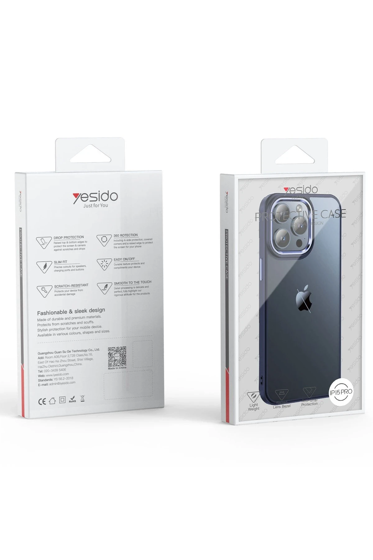 Yesido iPhone 16 Pro PC14 Sorti Kapak