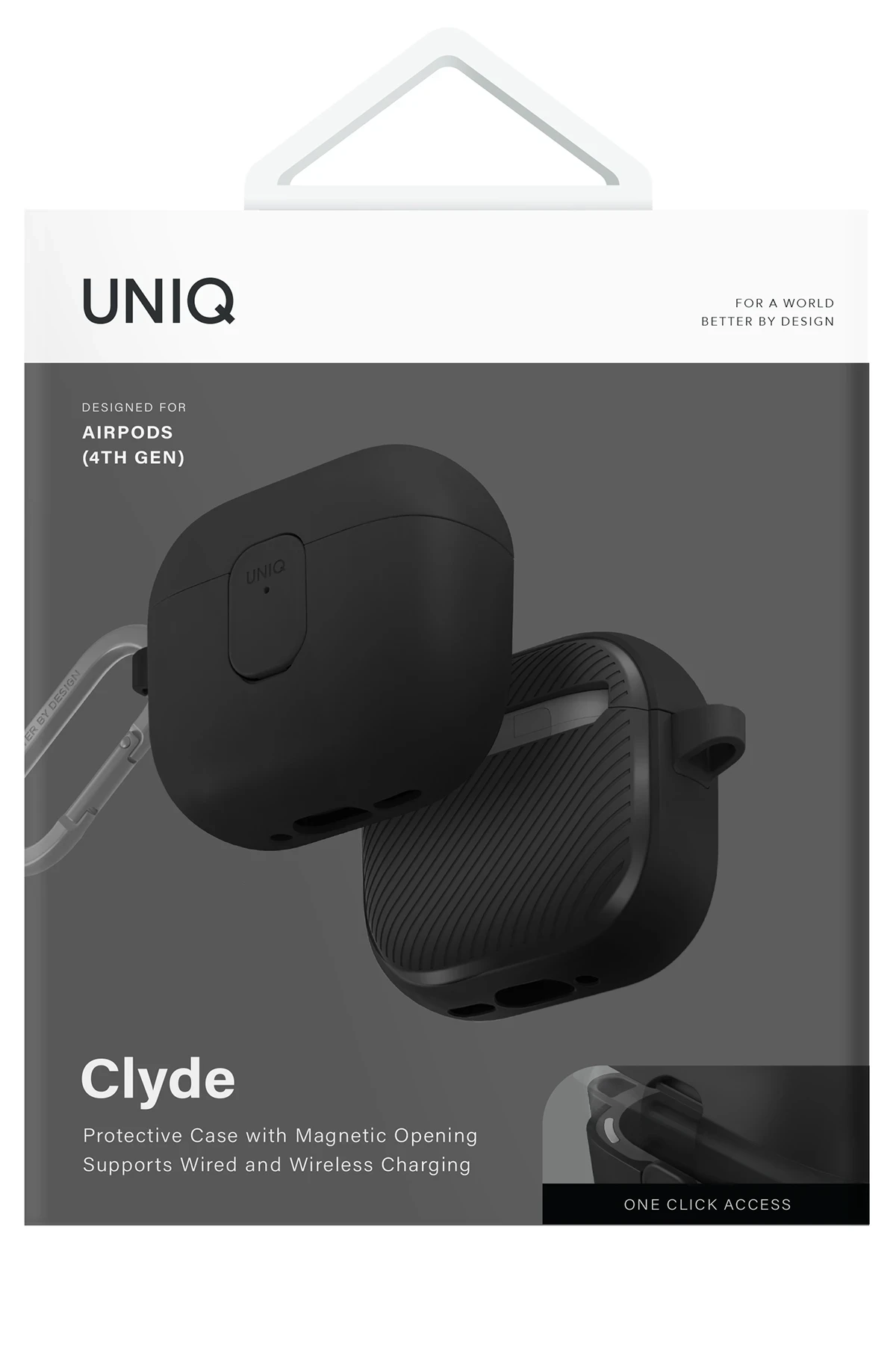 Uniq Airpods 4 (4.nesil) Clyde Kilitli Kılıf