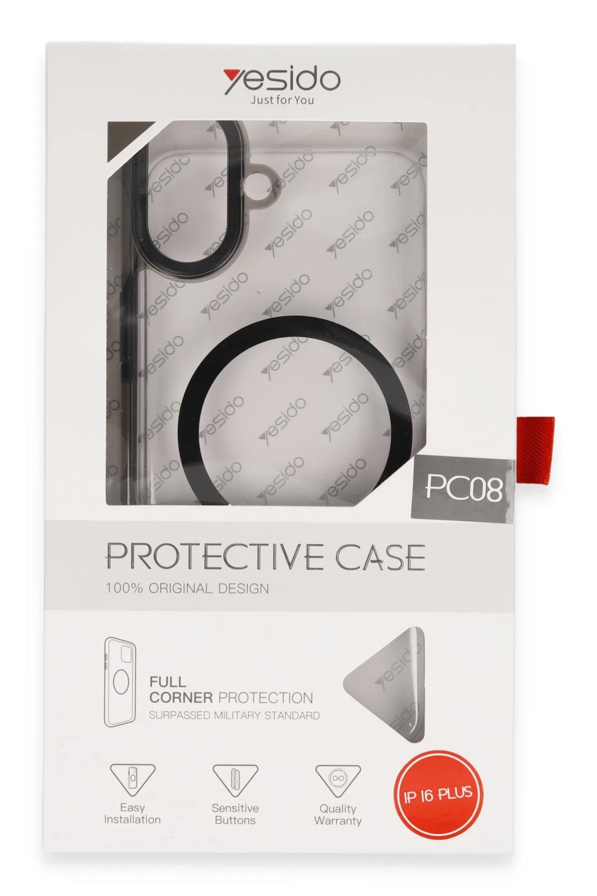 Yesido iPhone 16 Plus PC08 Izzy Magsafe Kapak