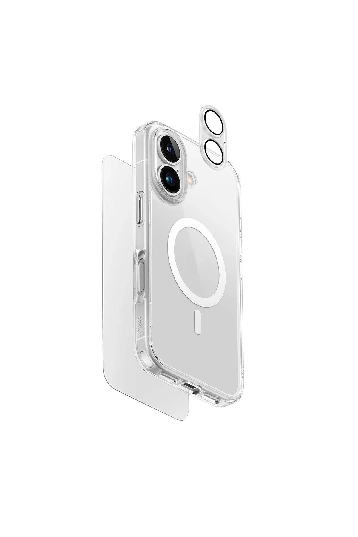 Uniq iPhone 16 Clearvue Magsafe 3in1 Set Kapak