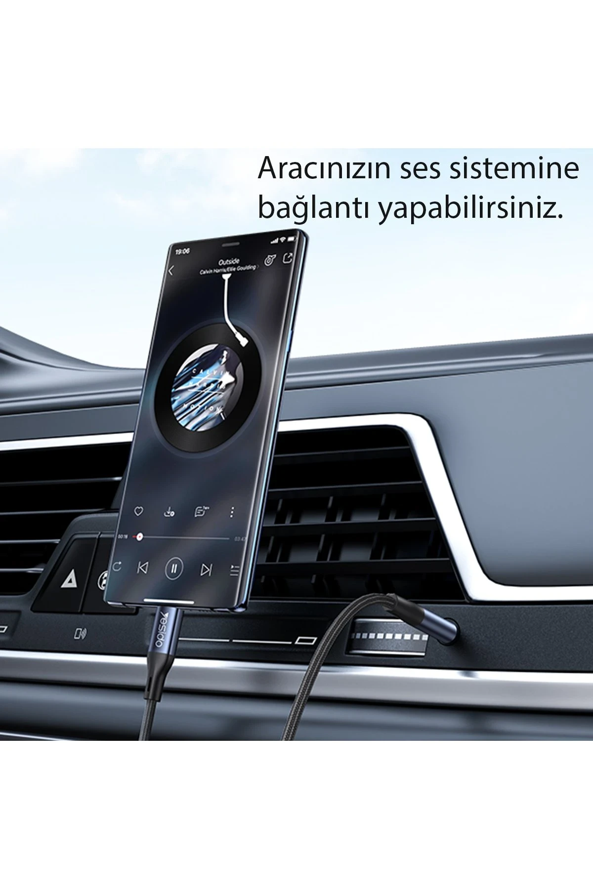 Yesido YAU36 Type-C to Aux Kablo 1M
