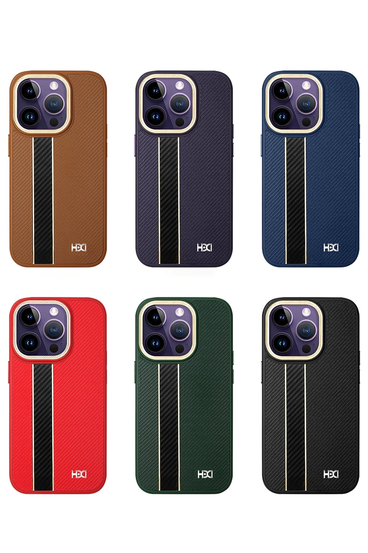 HDD iPhone 15 Pro Kılıf HBC-163 Times Kapak