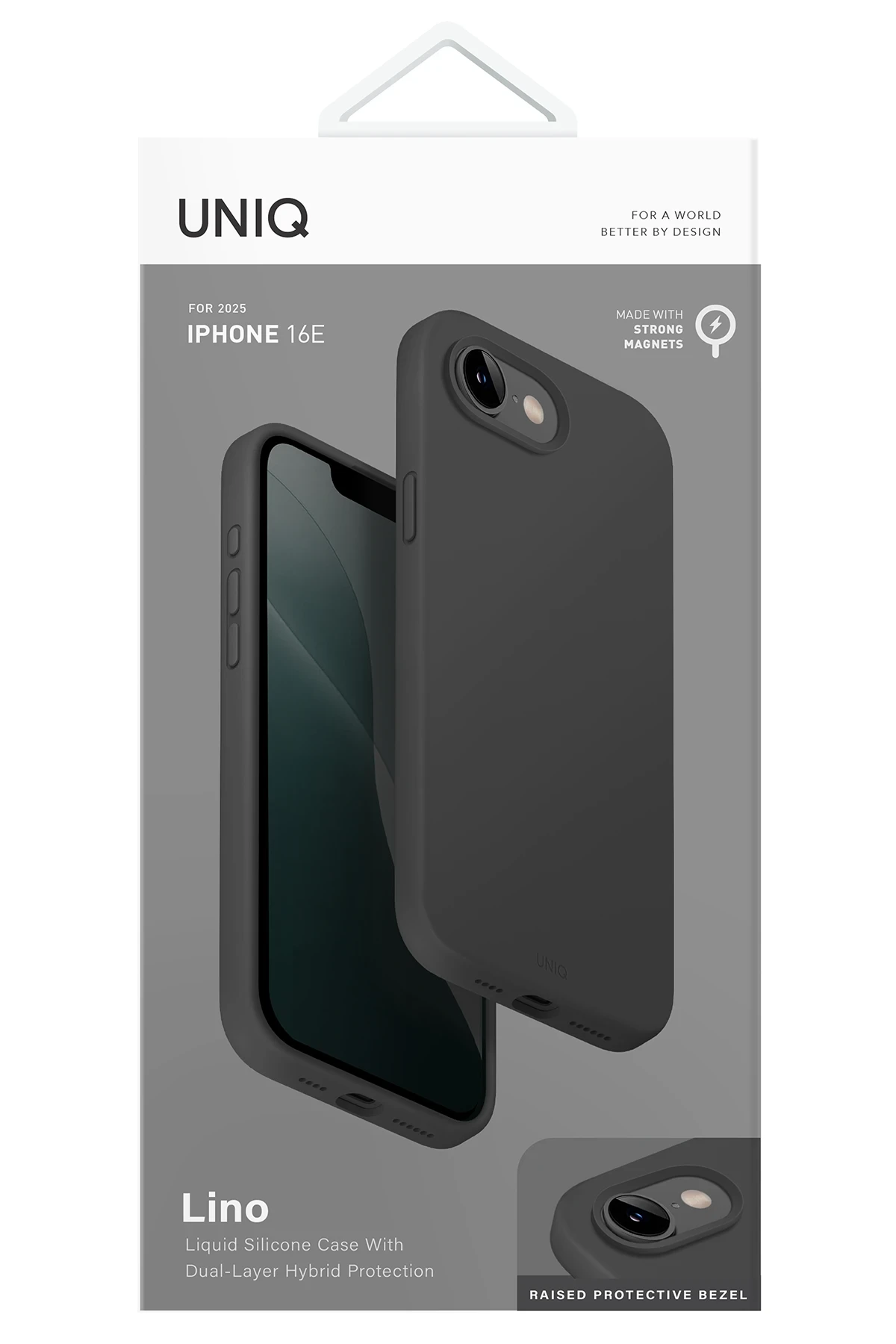 Uniq iPhone 16E Lino Hybrid Magsafe Kapak