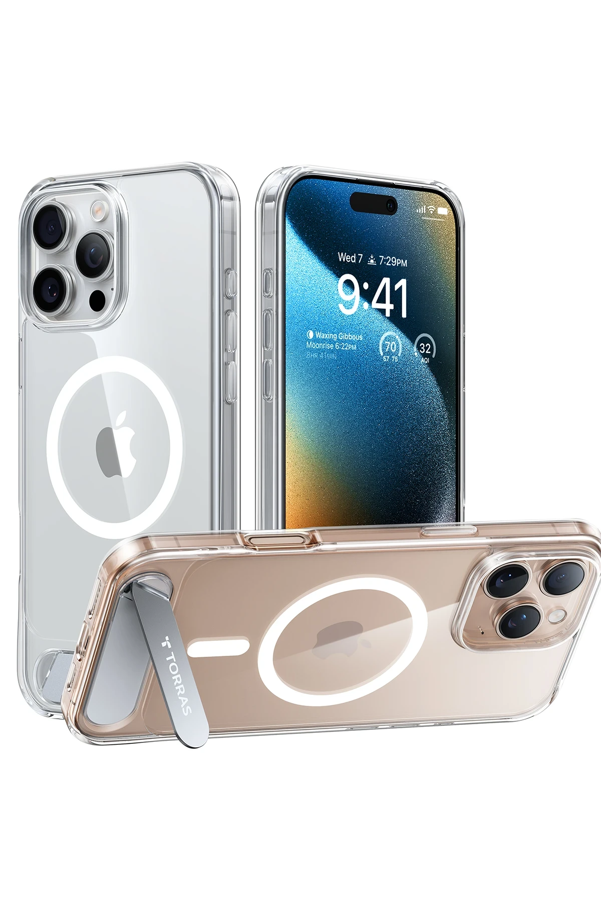 Torras Apple iPhone 16 Pro P Stand Serisi Magsafe Kılıf