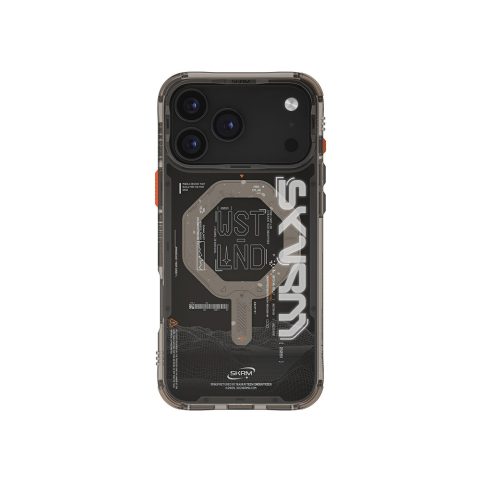 Apple iPhone 17 Pro Max Kılıf M-safe Şarj Özellikli Yazı Desenli Airbag Tasarımlı Skinarma Sonix Kapak