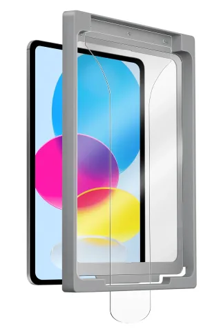 Uniq Apple iPad 2025 10.9 (10.Nesil) Optix Exofit Applicator HD Tablet Cam Ekran Koruyucu