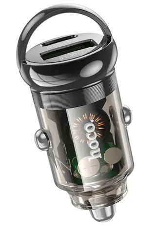 Hoco. Z53A PD 30W Type-C ve USB Çıkışlı Araç Şarjı
