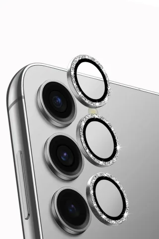 Uniq Samsung Galaxy S24 Optix Simli Alüminyum Kamera Lens Koruyucu