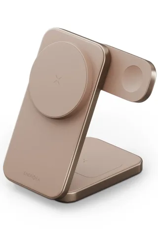 Energea MagTrio Plus 3in1 Katlanabilir 15W Telefon Saat Airpods Masaüstü Hızlı Şarj Standı