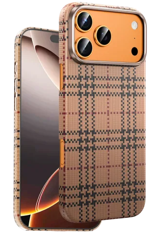 Keephone iPhone 17 Pro Max Scots Kevlar Magsafe Kılıf